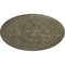 Ekena Millwork Milton Ceiling Medallion (Fits Canopies up to 7 7/8"), 40 5/8"OD x 1 3/4"P, Witch Hazel Crackle CM40MIWHC - alternate 2